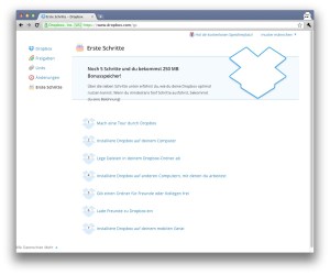Nach der Begrüßung 
